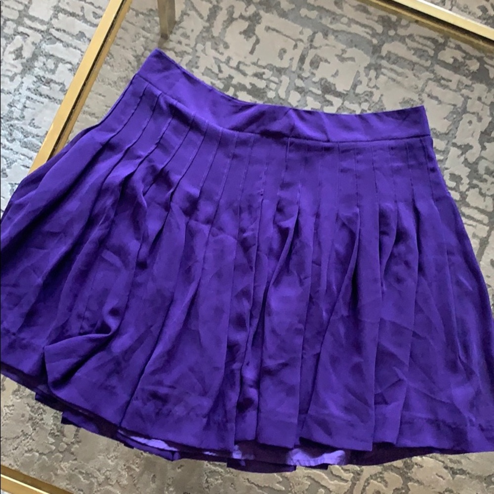 Chiffon drop waist skirt